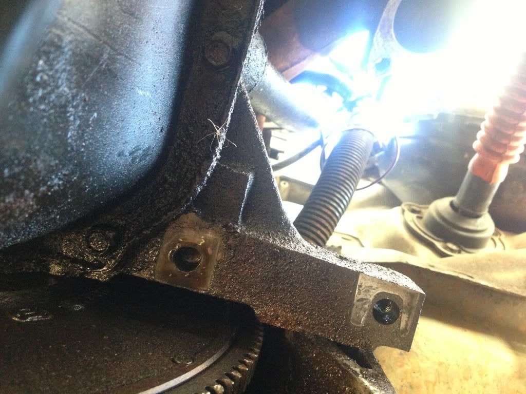 Broken starter bolt S10 Forum